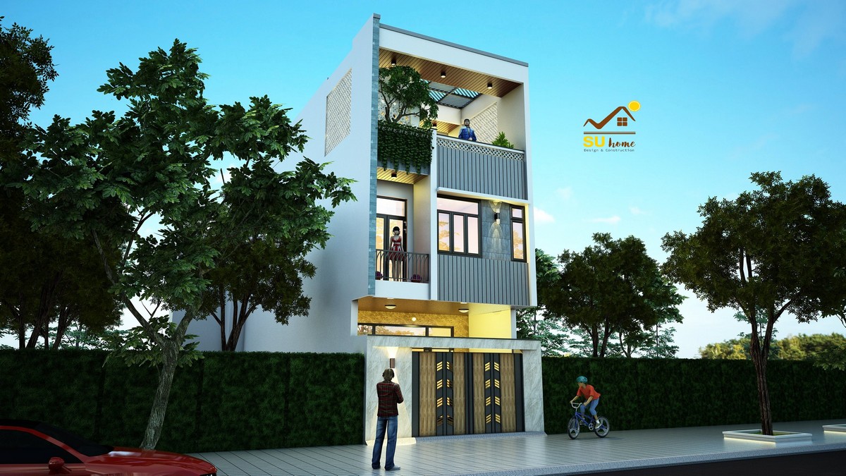 Nhà phố anh Cung - 03 tầng